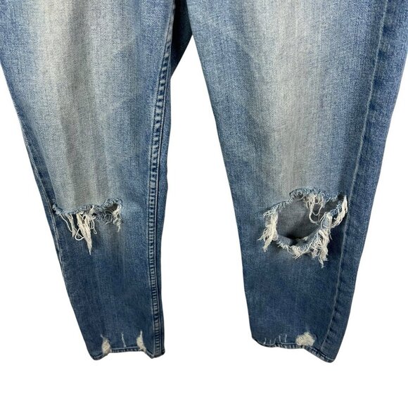Mother Superior The Tom Cat Jeans In The Confession Wash Size 24 Distressed Boho - Picture 3 of 13